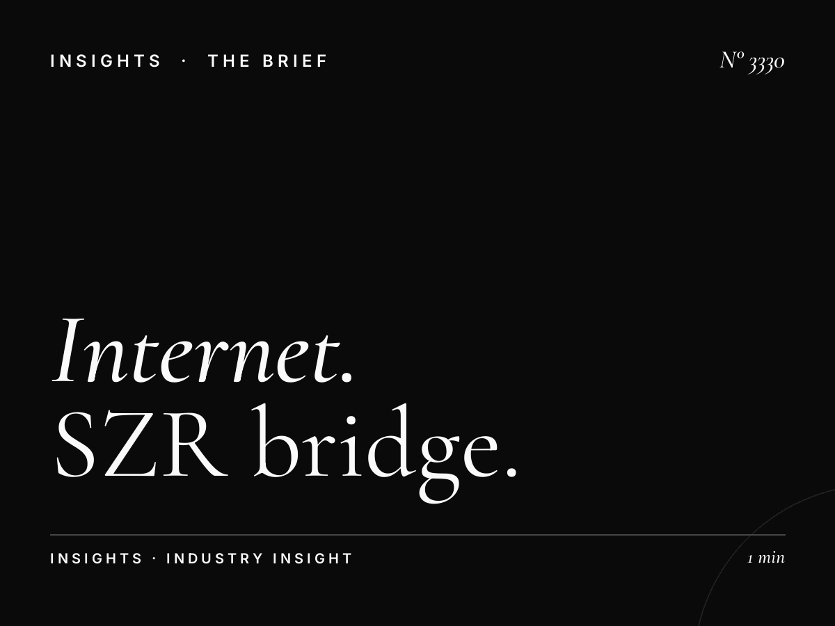 Internet City Tech Hub: SZR Bridge Banner Industry Targeting