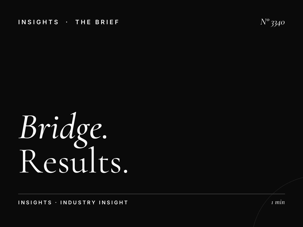Bridge Banner Effectiveness SZR Internet City: Results