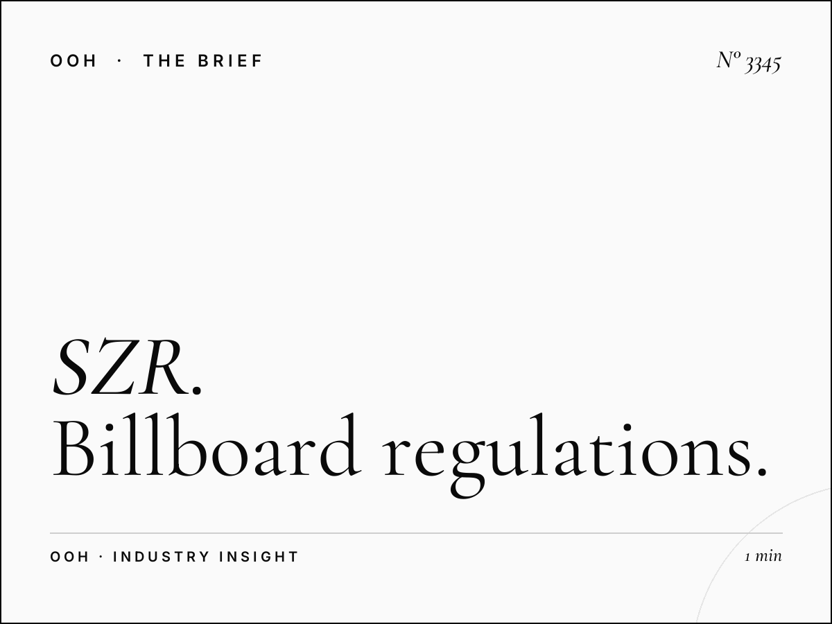 SZR Bridge Banner Internet City Permits: Billboard Regulations