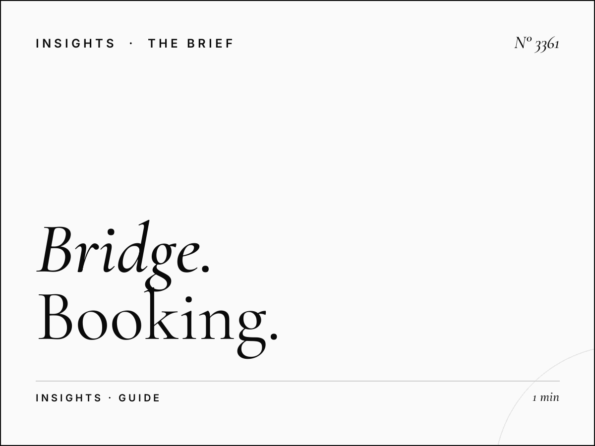 Bridge Banner Reservation SZR Internet City: Booking Guide