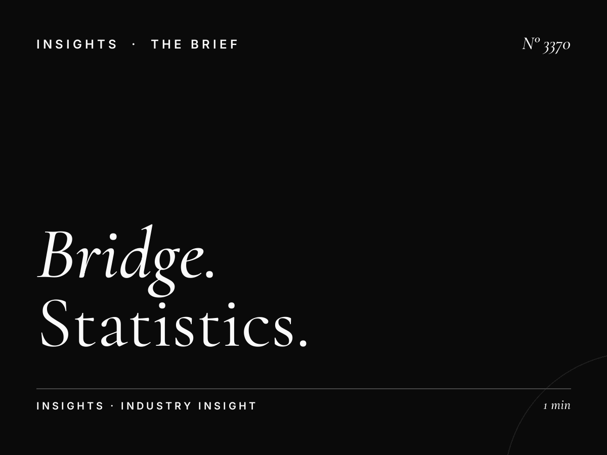 Bridge Banner Commuter Flow SZR Internet City: Statistics