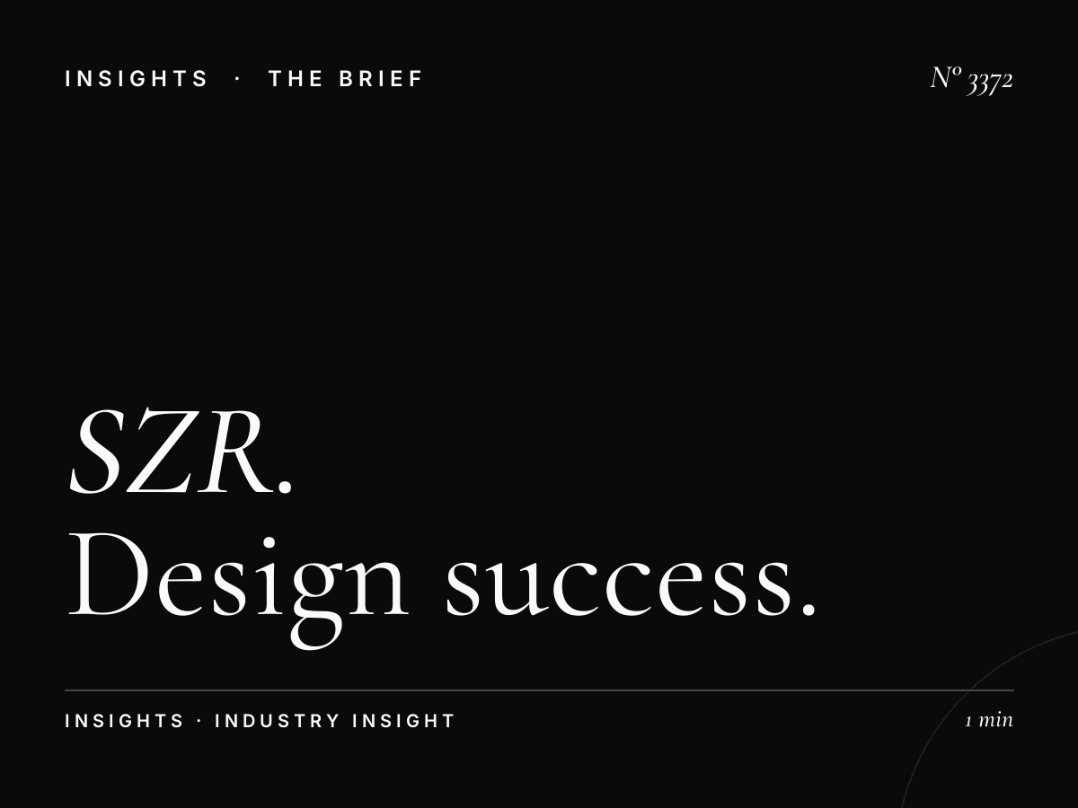 SZR Bridge Banner Internet City Creative: Design Success