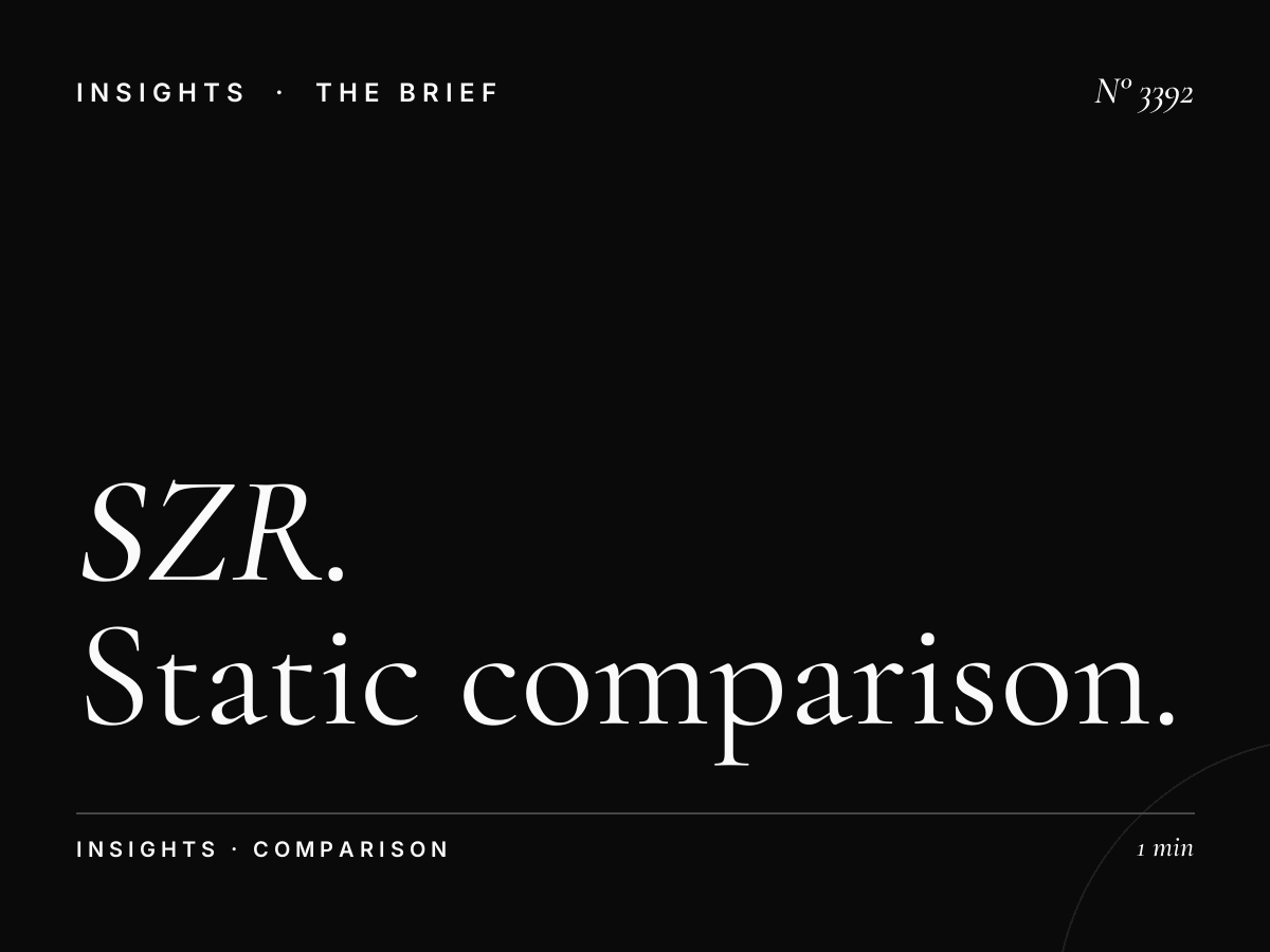 SZR Bridge Banner Internet City vs Digital: Static Comparison