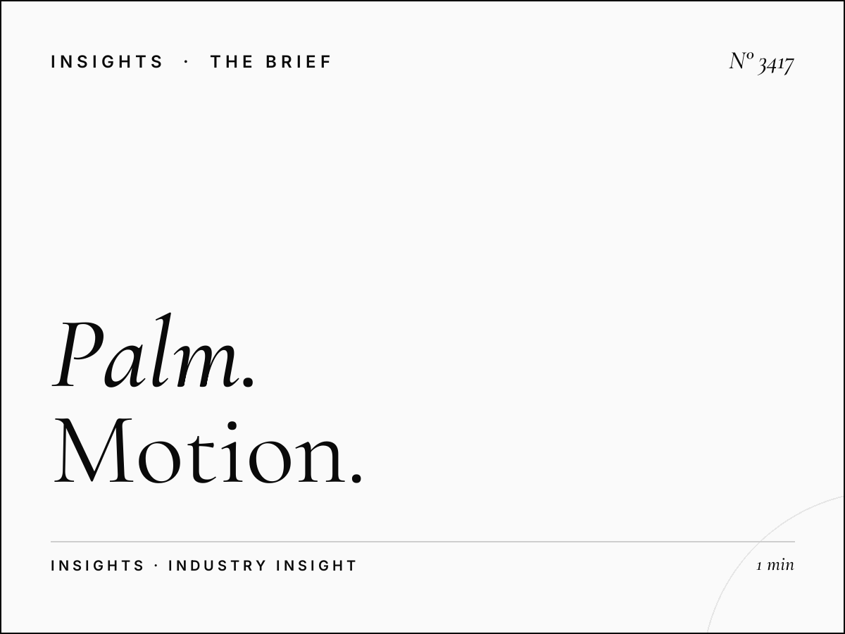 Palm Jumeirah Digital Dominance Animation: Motion