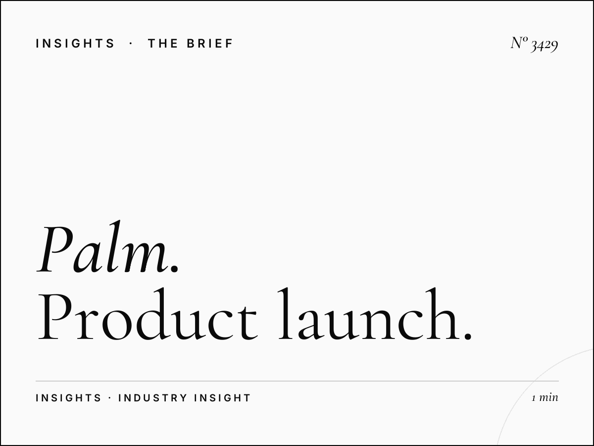 Palm Jumeirah Digital Dominance Launch: Product Launch