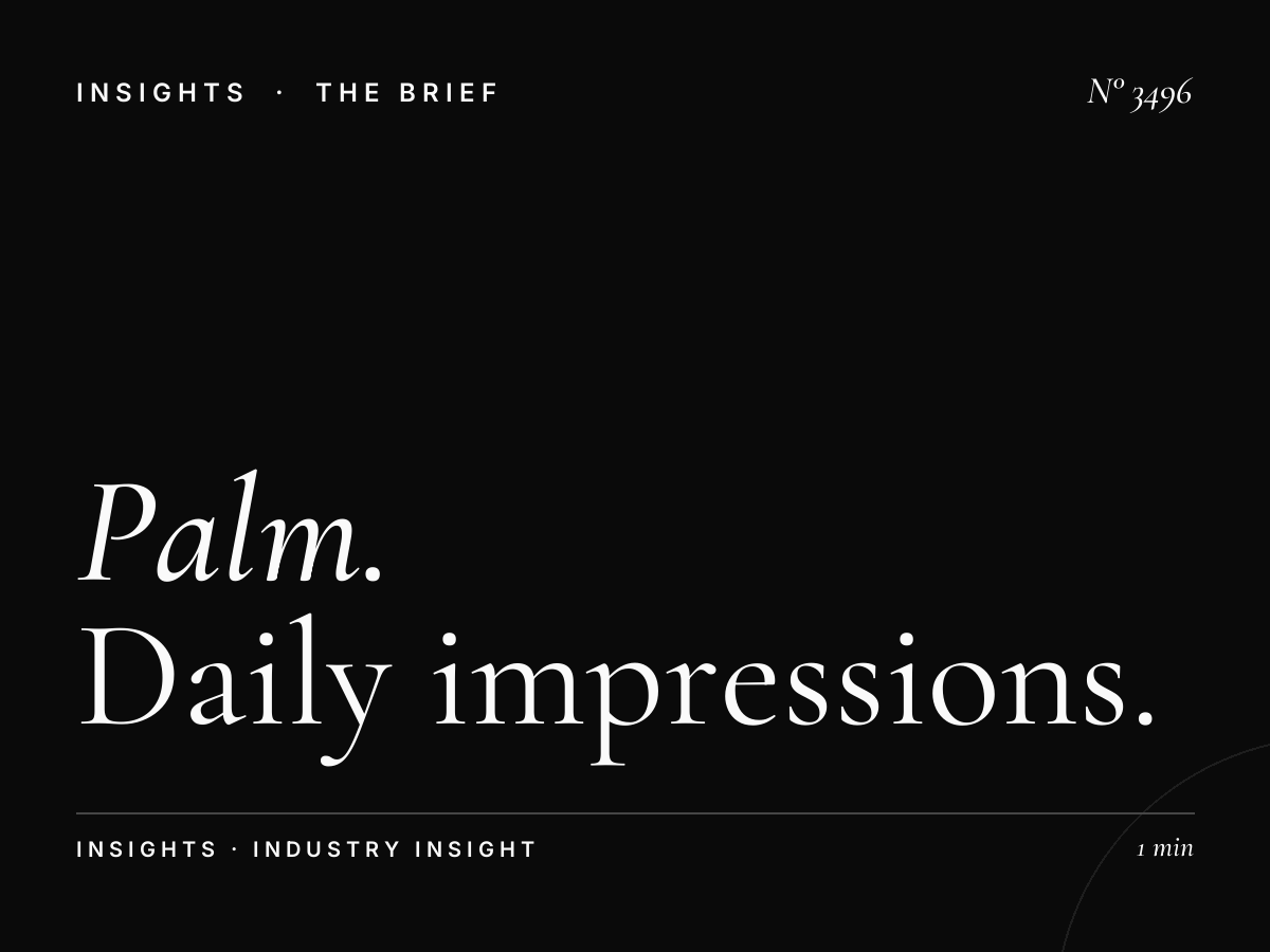 Palm Jumeirah Digital Dominance Reach: Daily Impressions