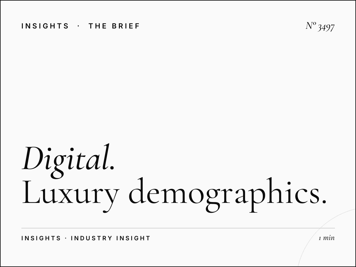 Digital Dominance Audience Palm Jumeirah: Luxury Demographics