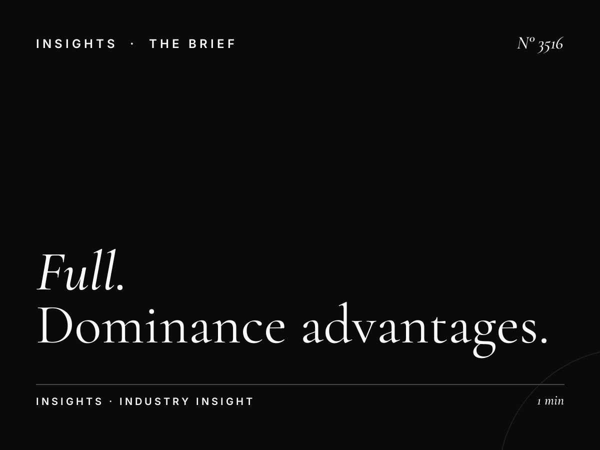 Full Digital Coverage Palm Jumeirah: Dominance Advantages