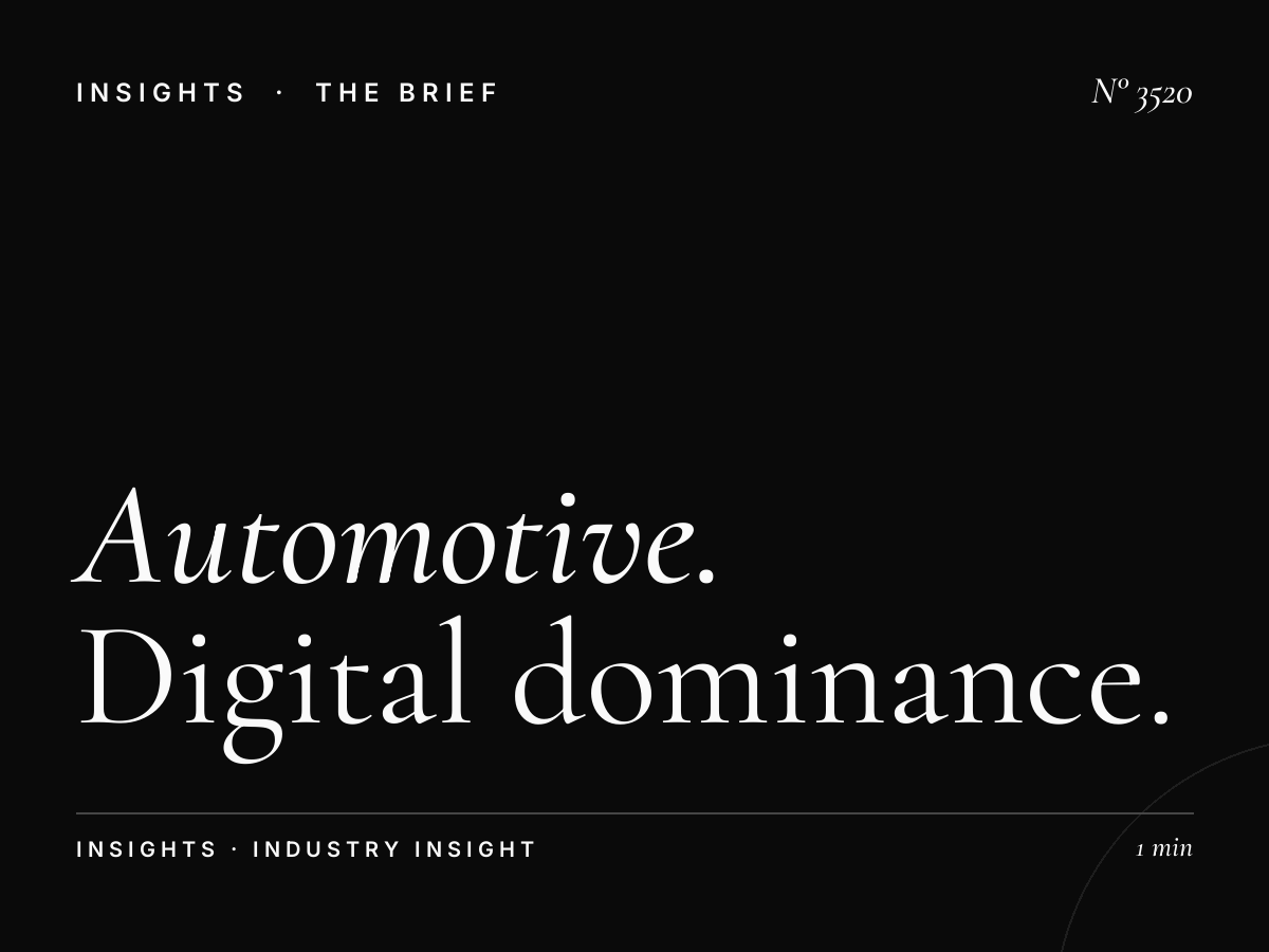 Automotive Brands Palm Jumeirah: Digital Dominance Car Ads