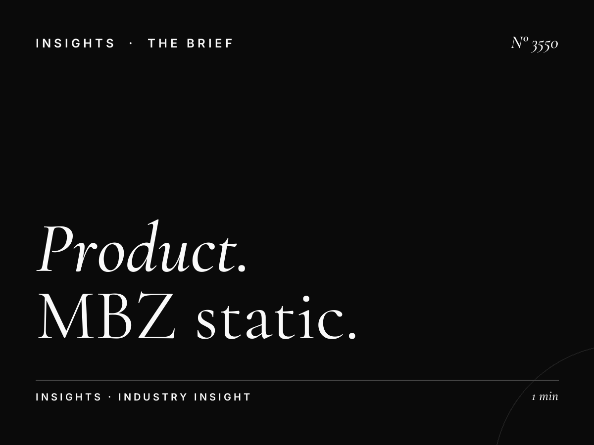 Product Launch Global Village: MBZ Static High-Impact Advertising That Delivers Results