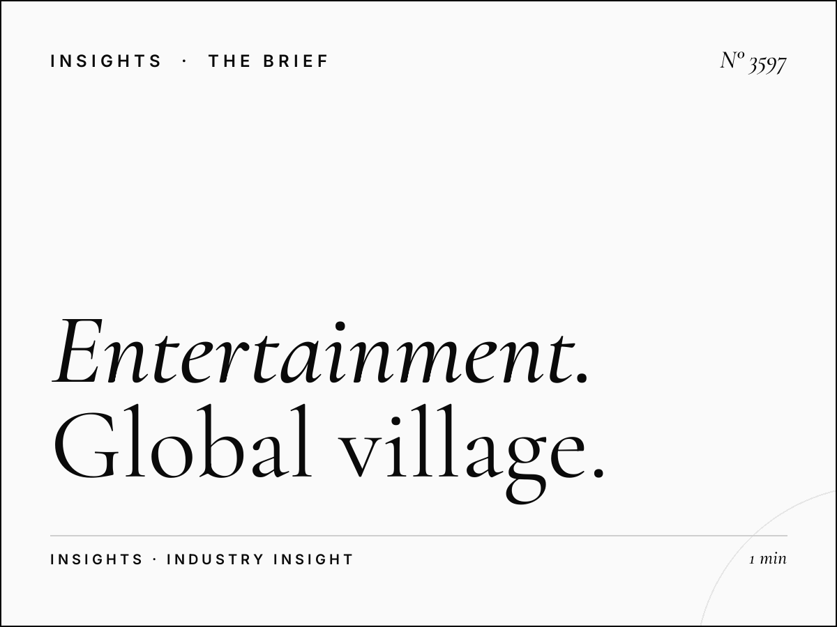 Entertainment District Design: Global Village MBZ Specifications