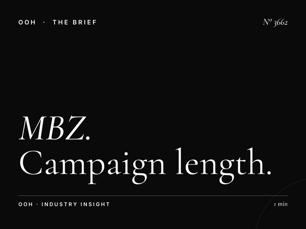 MBZ Static Unipole Duration: Campaign Length Options