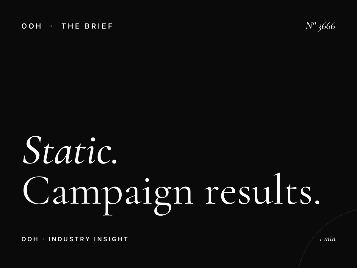 Static Unipole Effectiveness MBZ Road: Campaign Results