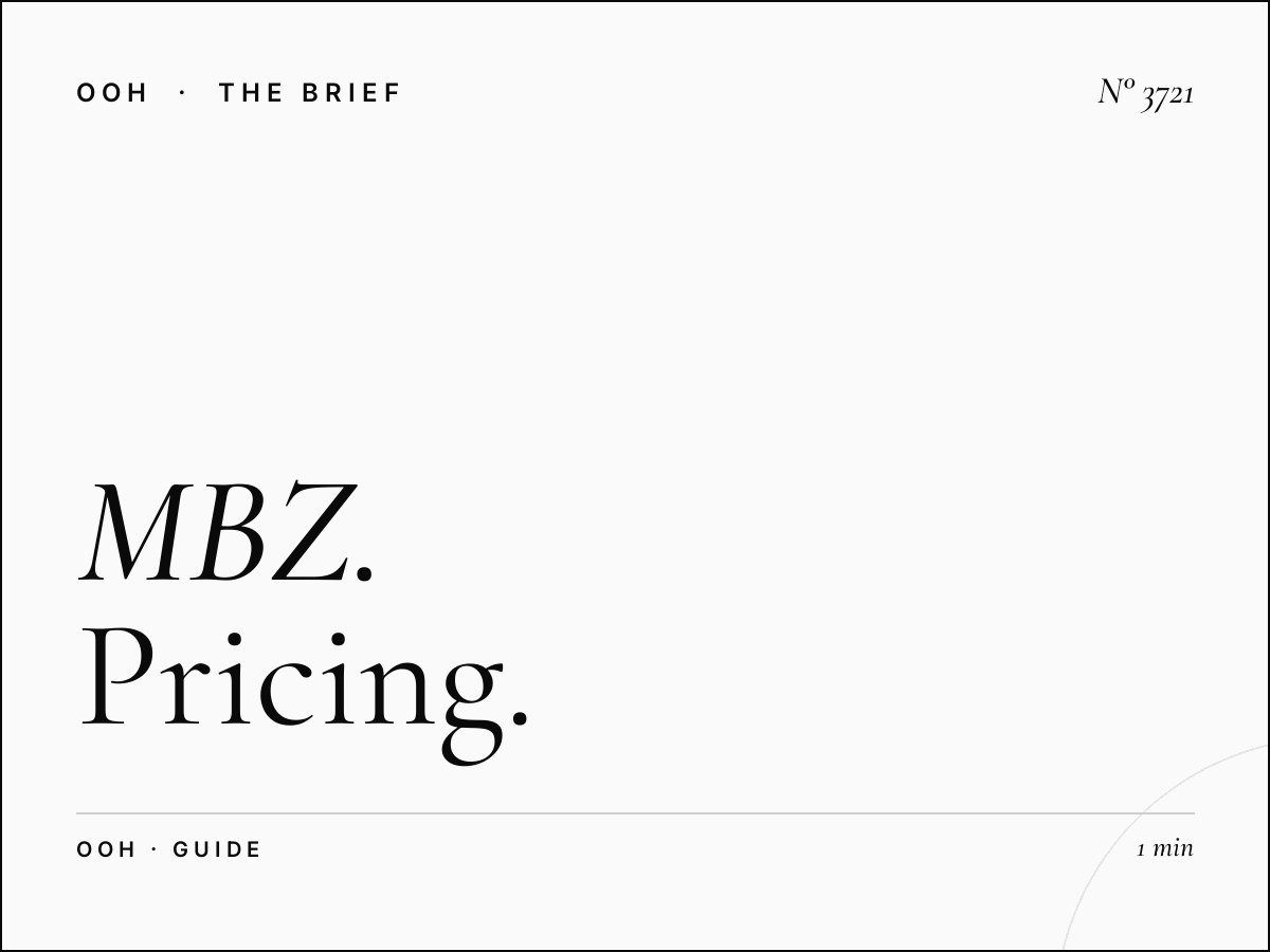MBZ Static Unipole Cost: Complete Pricing Guide 2025