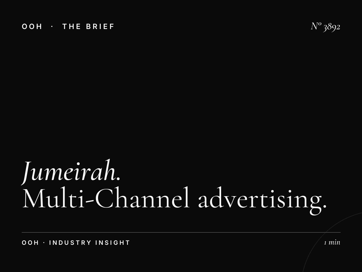 Jumeirah Road Lamp Posts Integration: Multi-Channel Advertising Strategy for Dubai's Premium Corridor