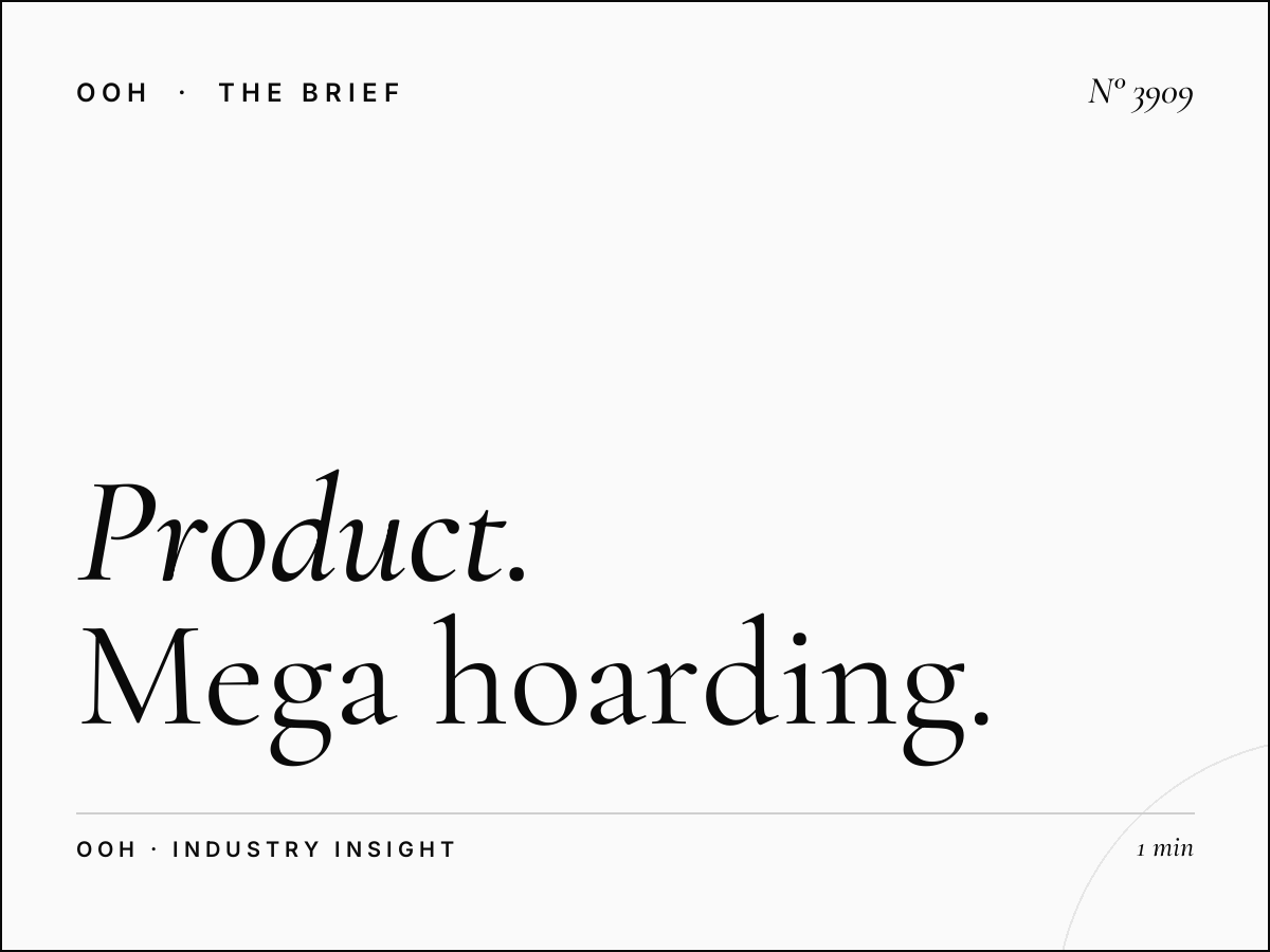 Product Launch Hessa Road: Mega Hoarding High-Impact