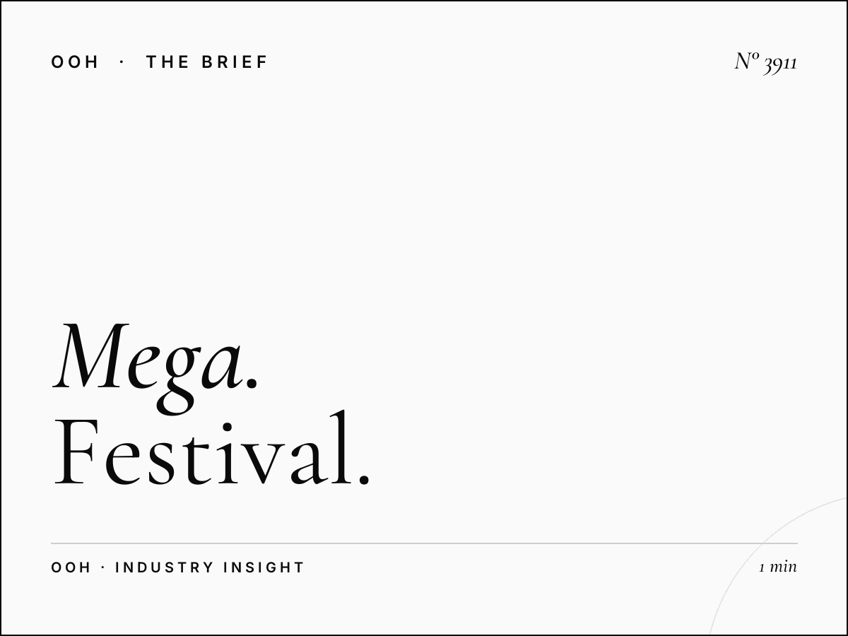 Mega Hoarding Event Marketing Hessa Road: Festival