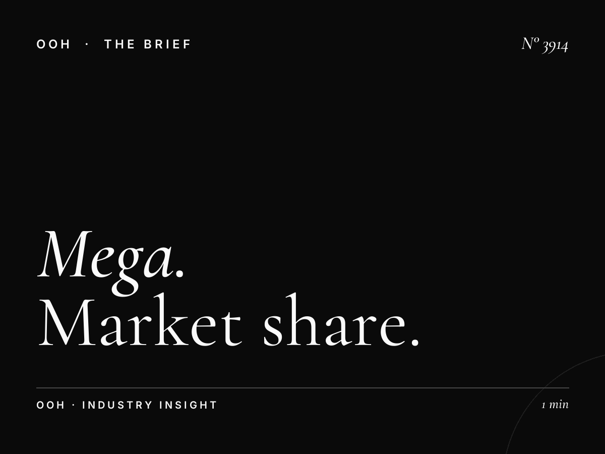 Mega Hoarding Competitive Hessa Road: Market Share