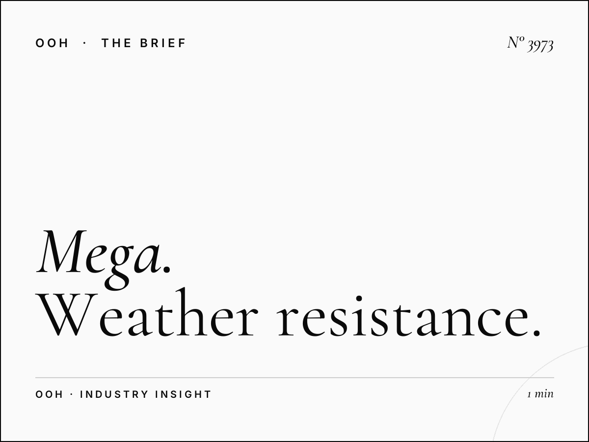 Mega Hoarding Durability Hessa Road: Weather Resistance