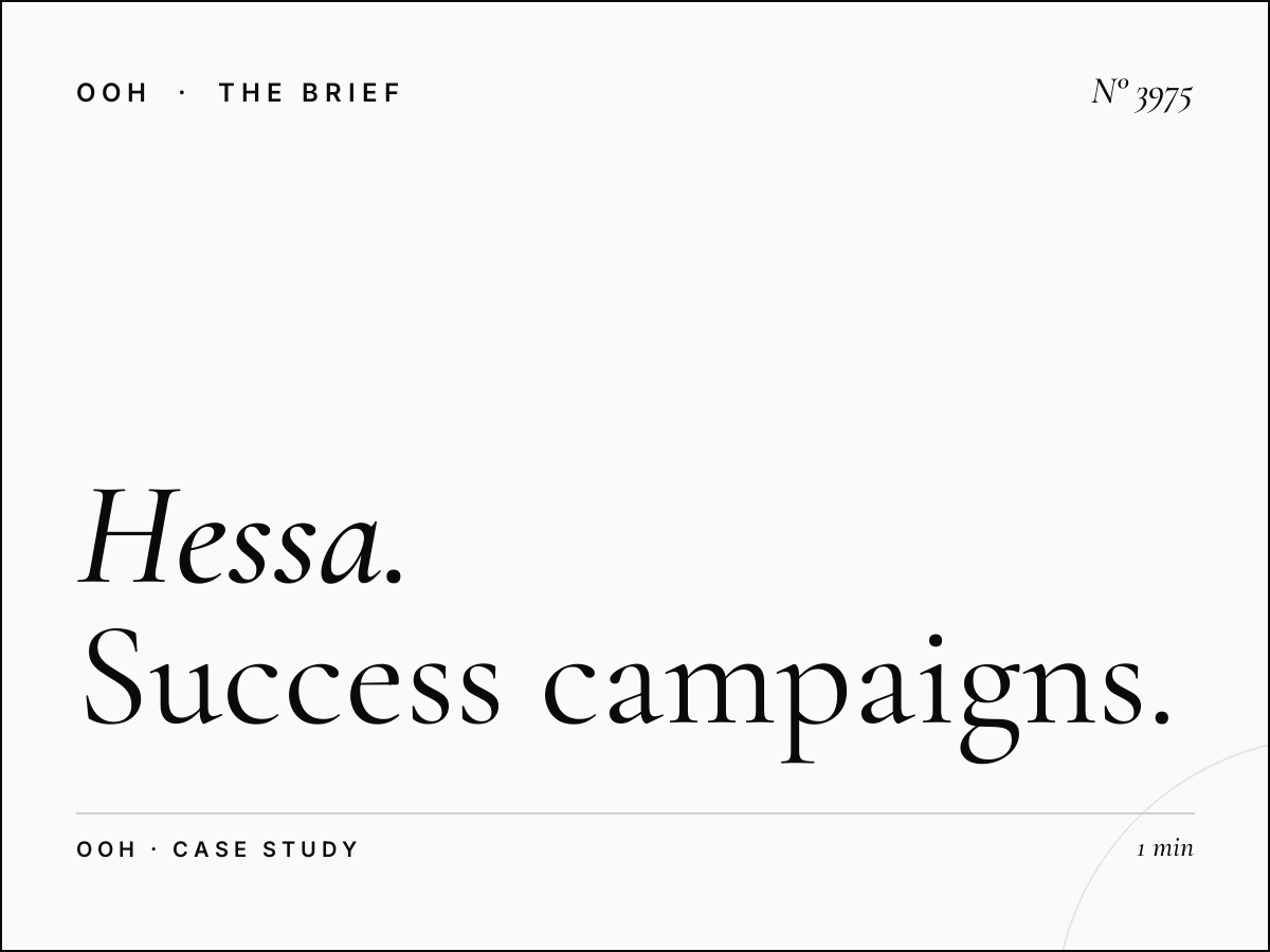 Hessa Road Mega Hoarding Case Studies: Success Campaigns