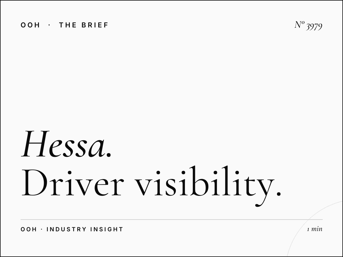 Hessa Road Lamp Posts Vehicle Traffic: Driver Visibility and Outdoor Advertising Impact