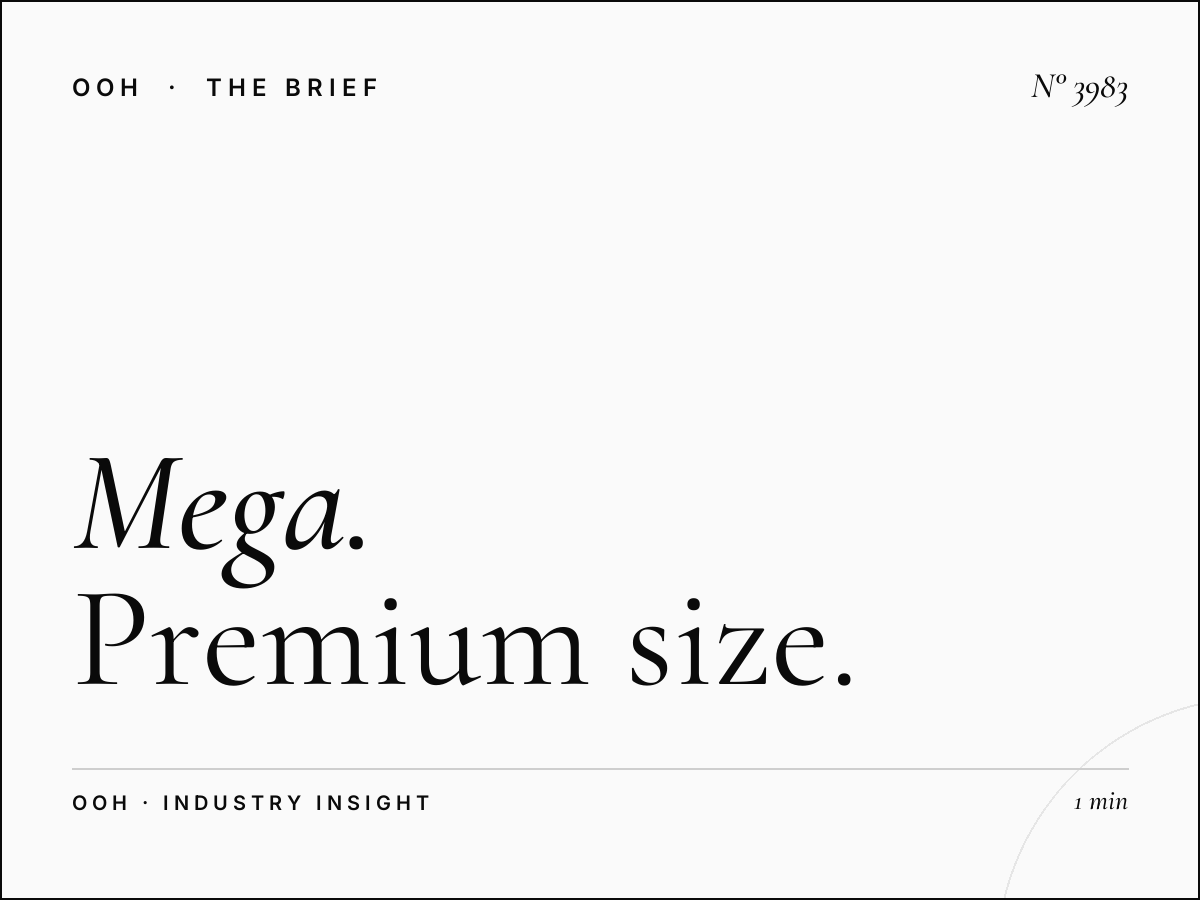 Mega Hoarding Hessa Road: Premium Size Billboard Campaign