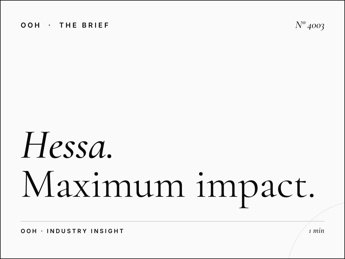 Hessa Road Mega Hoarding Visibility: Maximum Impact