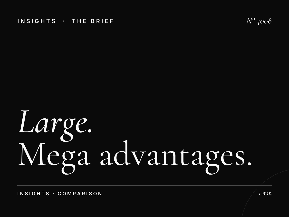 Large Format vs Digital Hessa Road: Mega Advantages