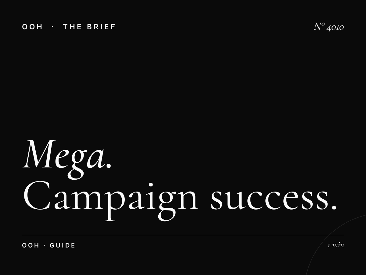 Mega Hoarding Dubai Direction Hessa Road: Campaign Success Guide