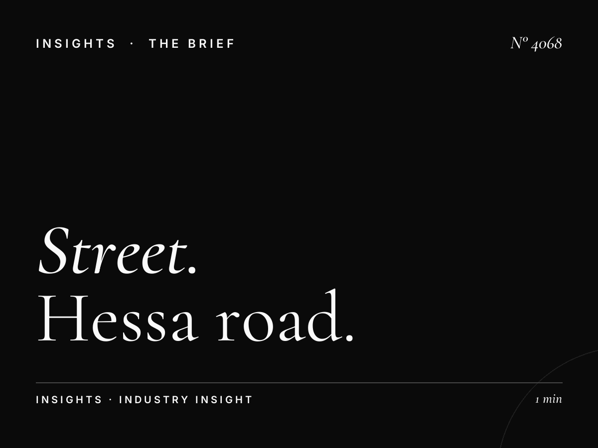 Street Furniture Quality: Hessa Road Longevity