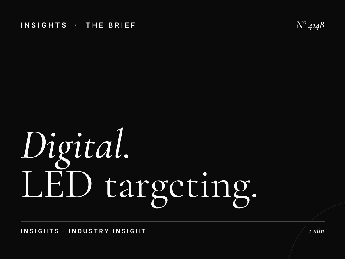Digital Commuters Dubai Al Ain Road: LED Targeting