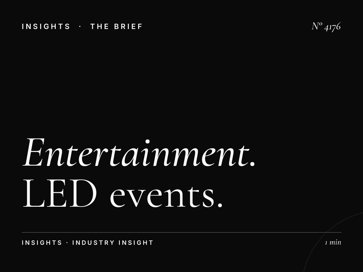 Entertainment Venues Dubai Al Ain Road: LED Events