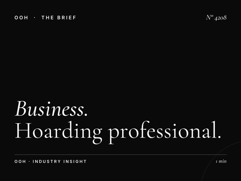 Business Leaders DIFC: Hoarding Professional Advertising That Commands Dubai's Business District