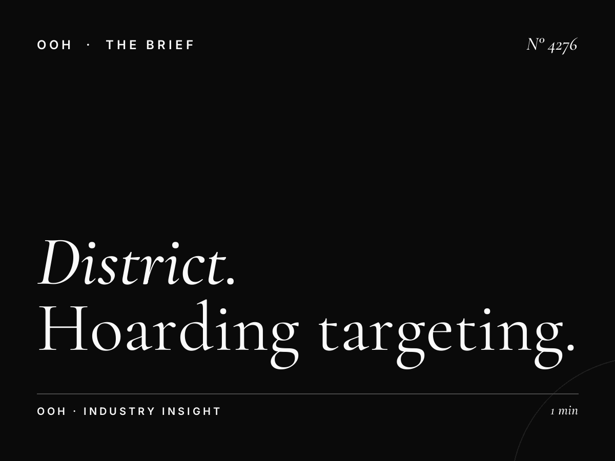 District Professionals DIFC: Hoarding Targeting