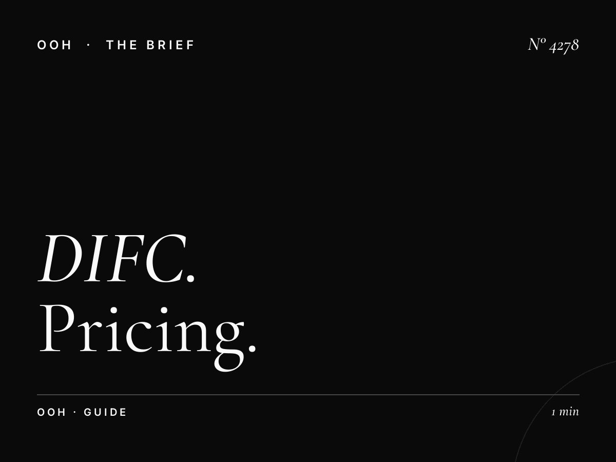 DIFC Hoarding Cost: Complete Pricing Guide 2025
