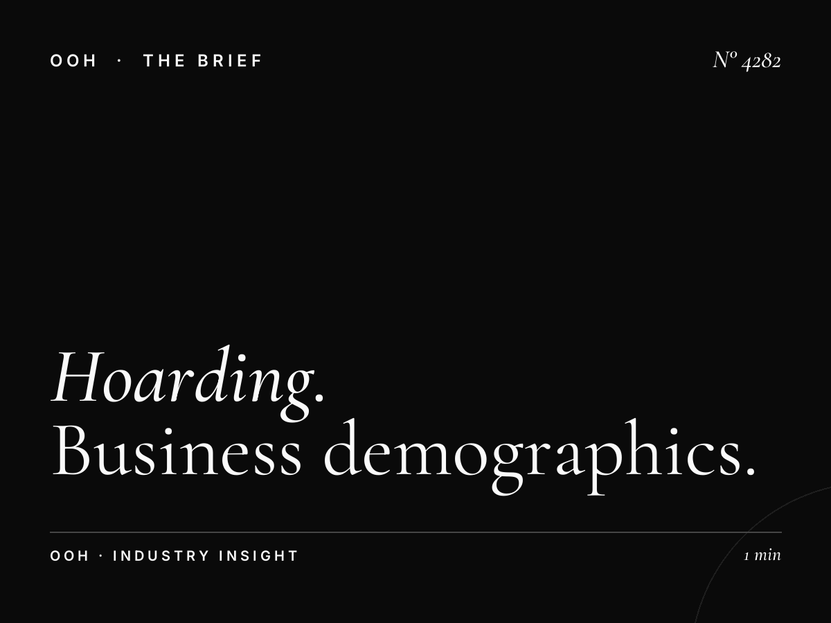 Hoarding Audience DIFC: Business Demographics