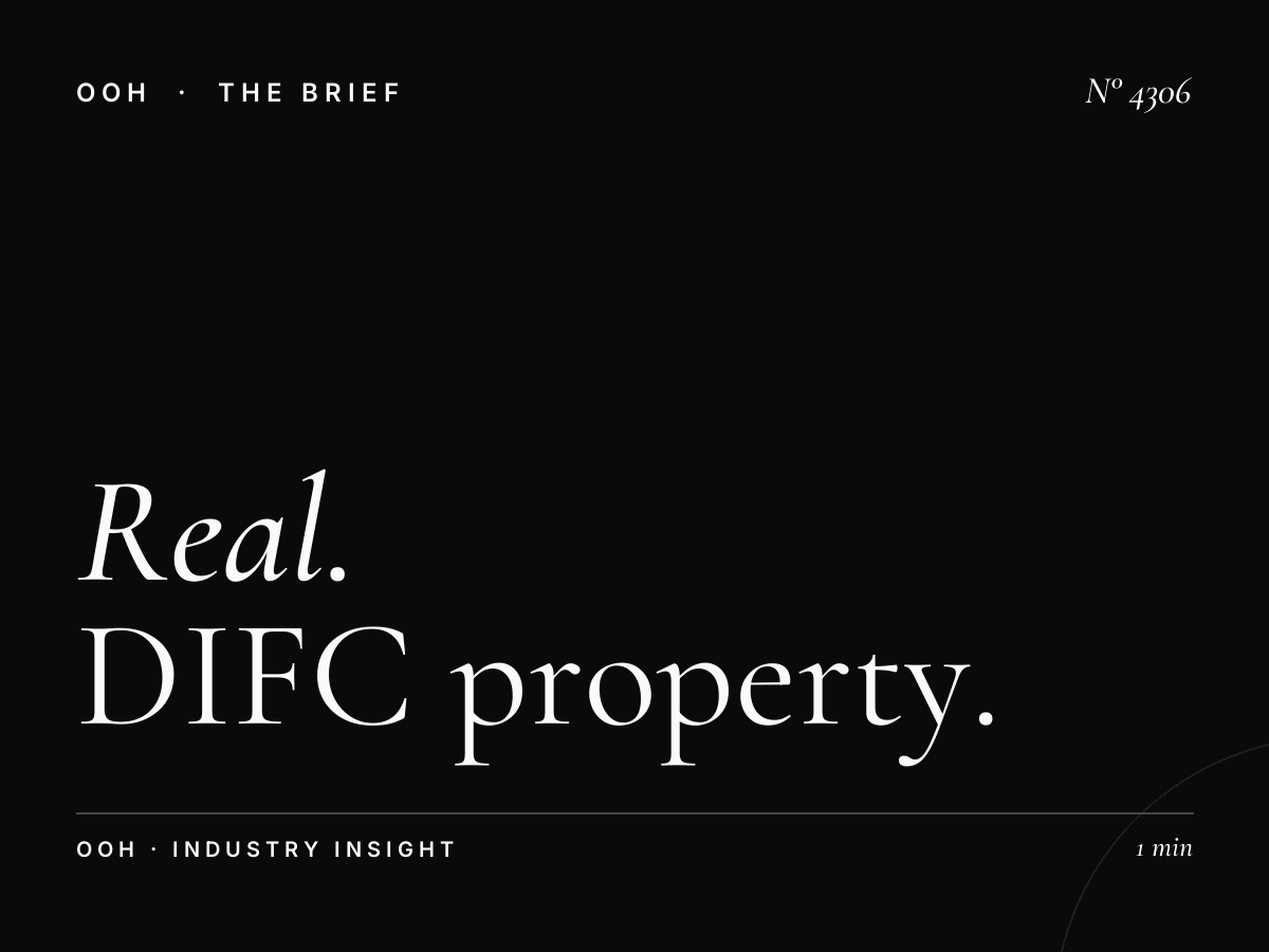 Real Estate Hoarding: DIFC Property Marketing