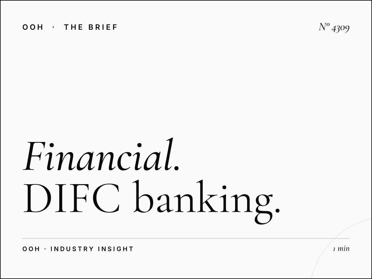 Financial Services Hoarding: DIFC Banking