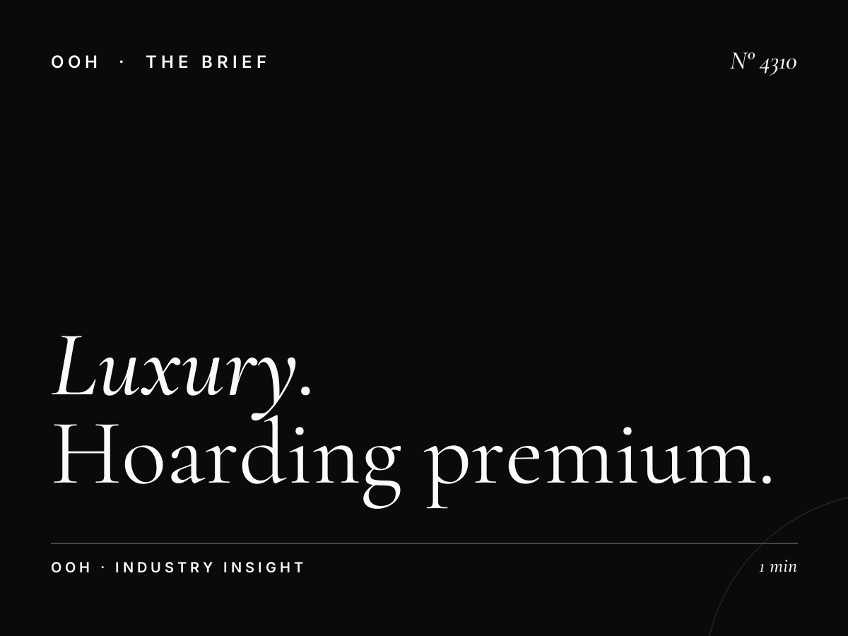 Luxury Brands DIFC: Hoarding Premium Products
