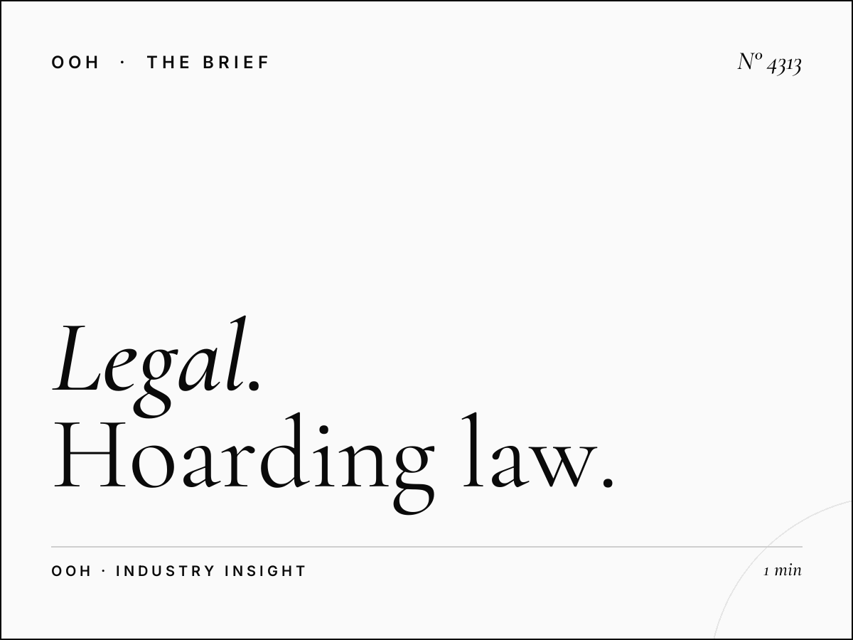 Legal Firms DIFC: Hoarding Law Advertising