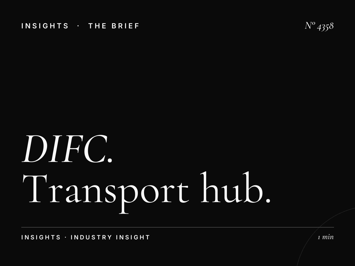 DIFC Metro Station Digital: Transport Hub Screens