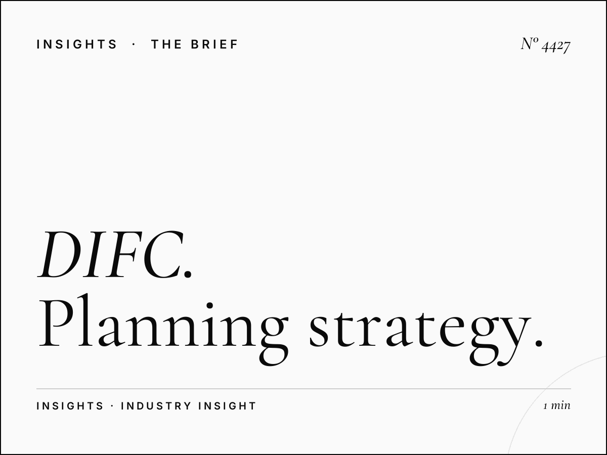 DIFC Digital Dominance Campaign: Planning Strategy
