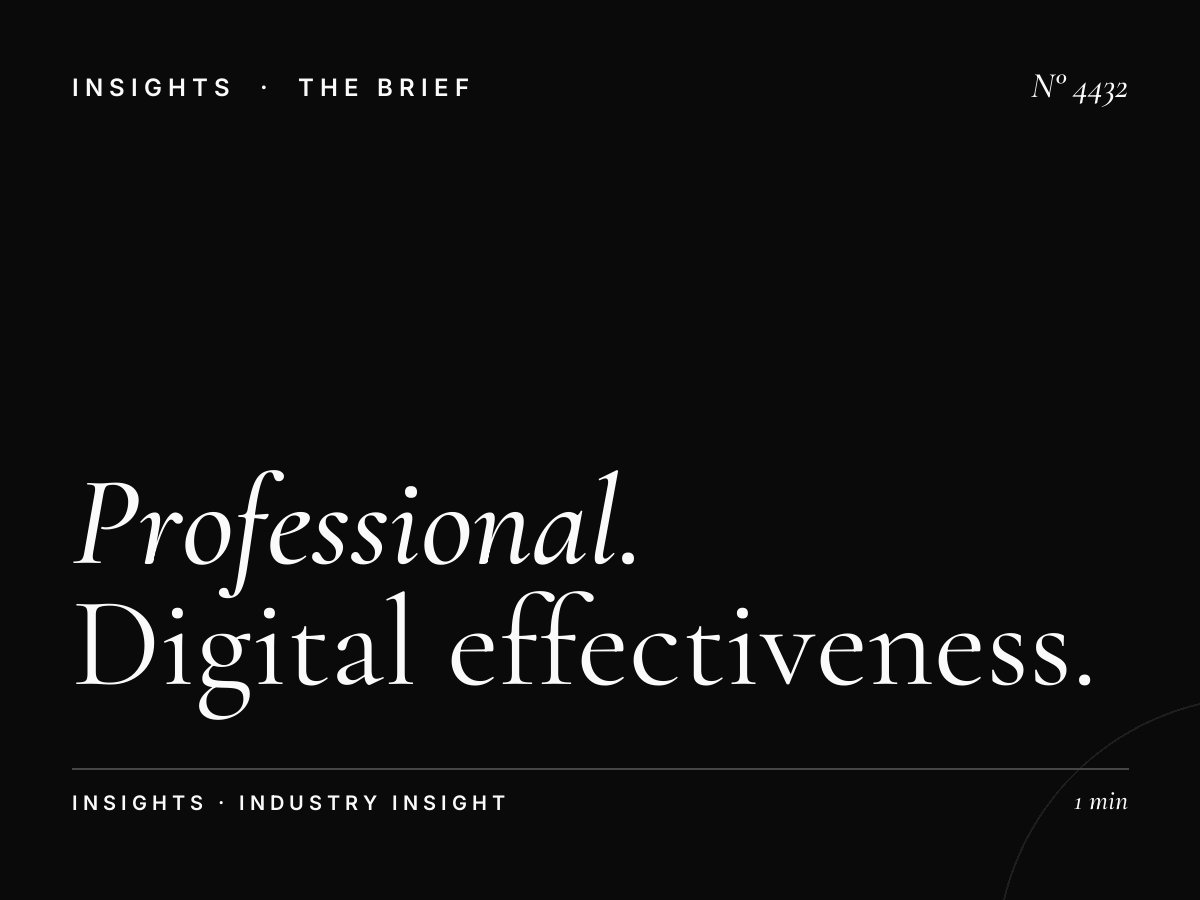 Professional Visibility DIFC: Digital Effectiveness