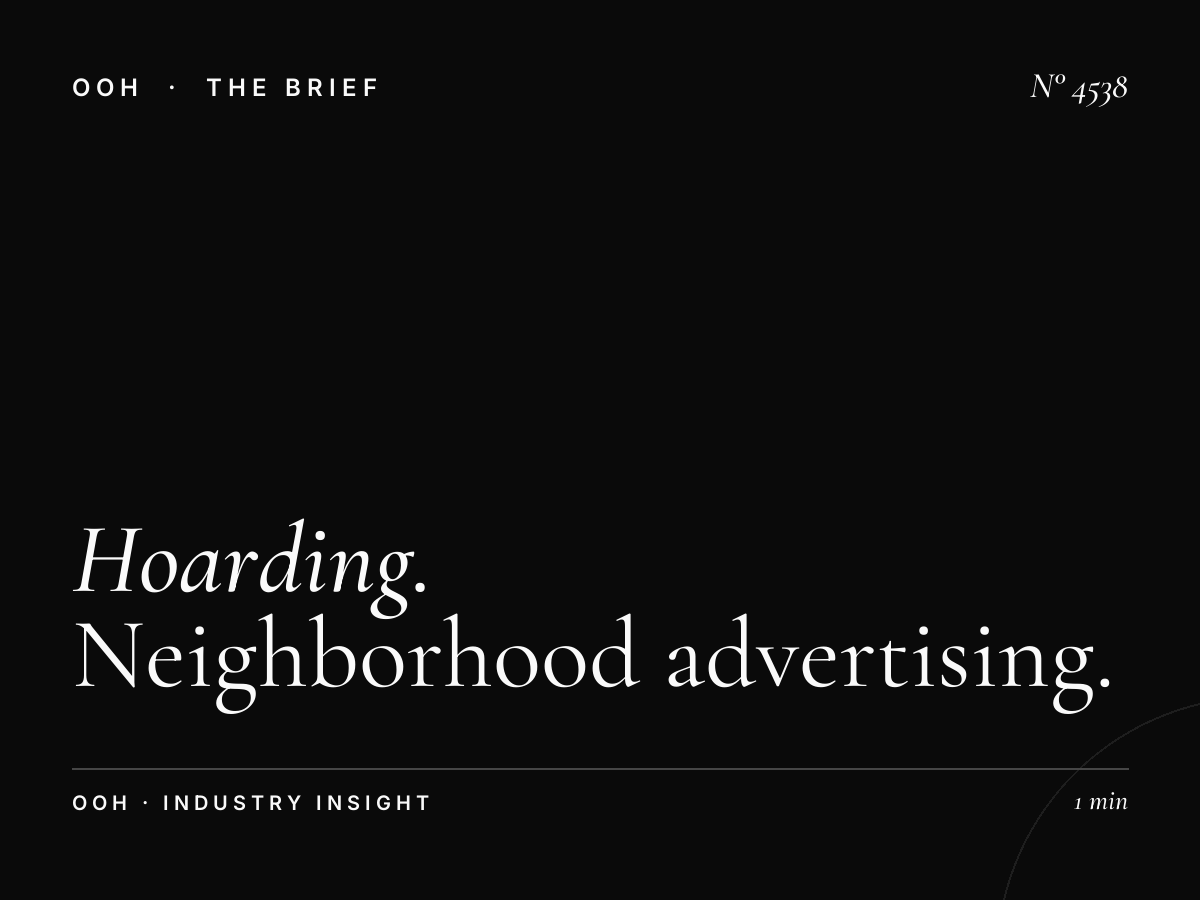 Hoarding Community City Walk: Neighborhood Advertising That Connects Brands with Local Audiences