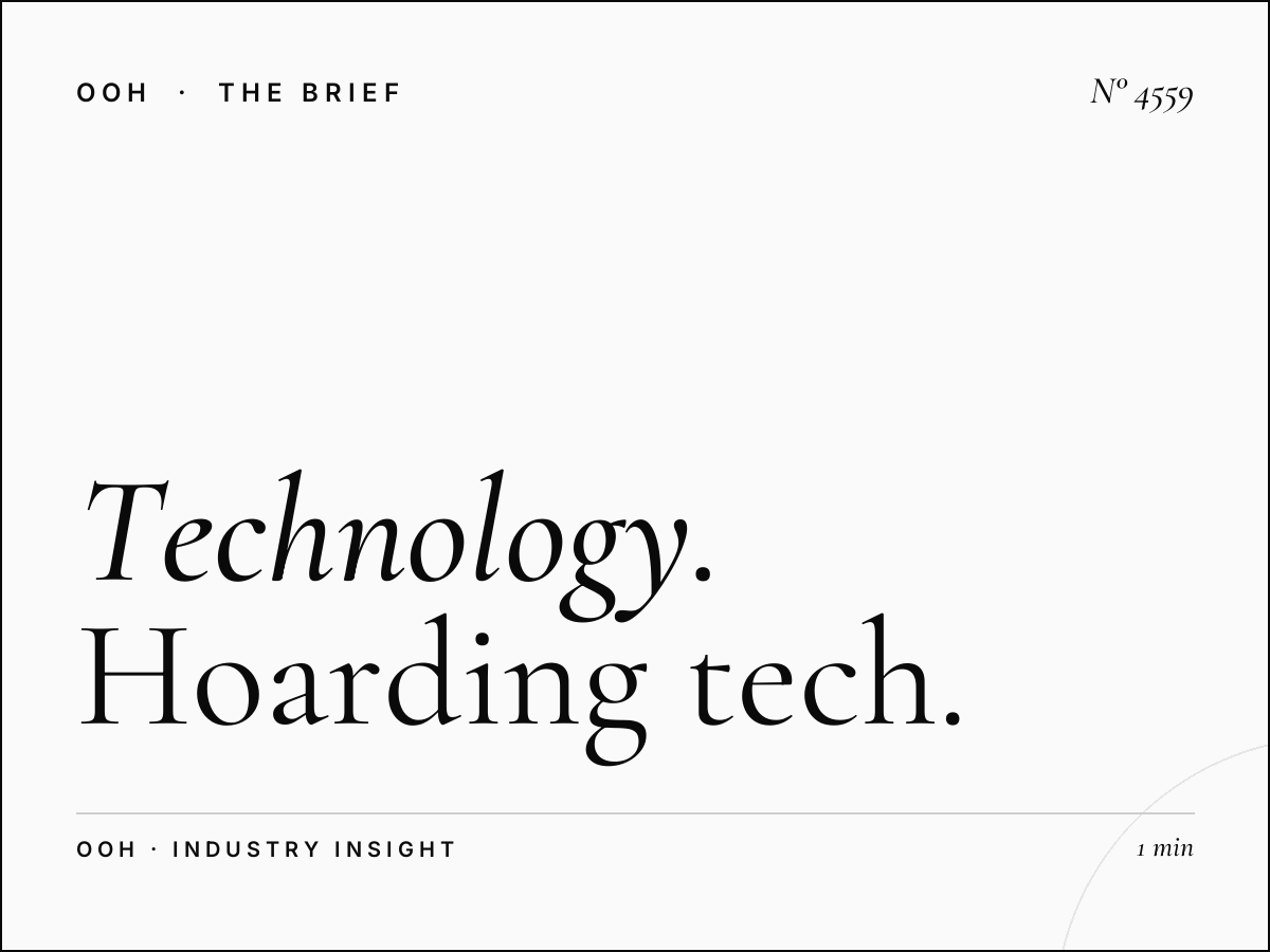 Technology Companies City Walk: Hoarding Tech