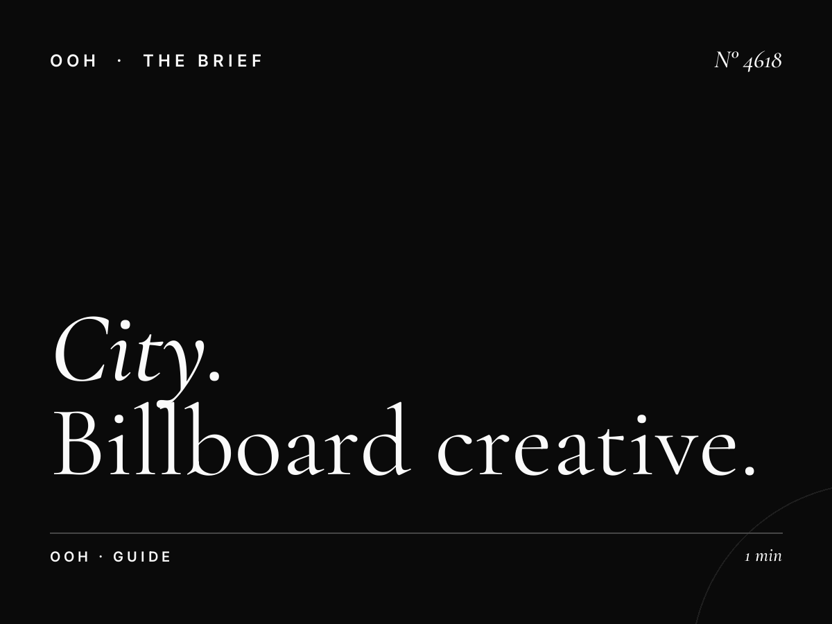 City Walk Hoarding Design: Billboard Creative Guide