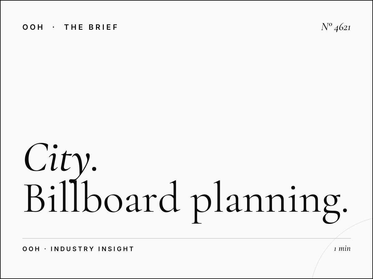 City Walk Hoarding Campaign Strategy: Billboard Planning