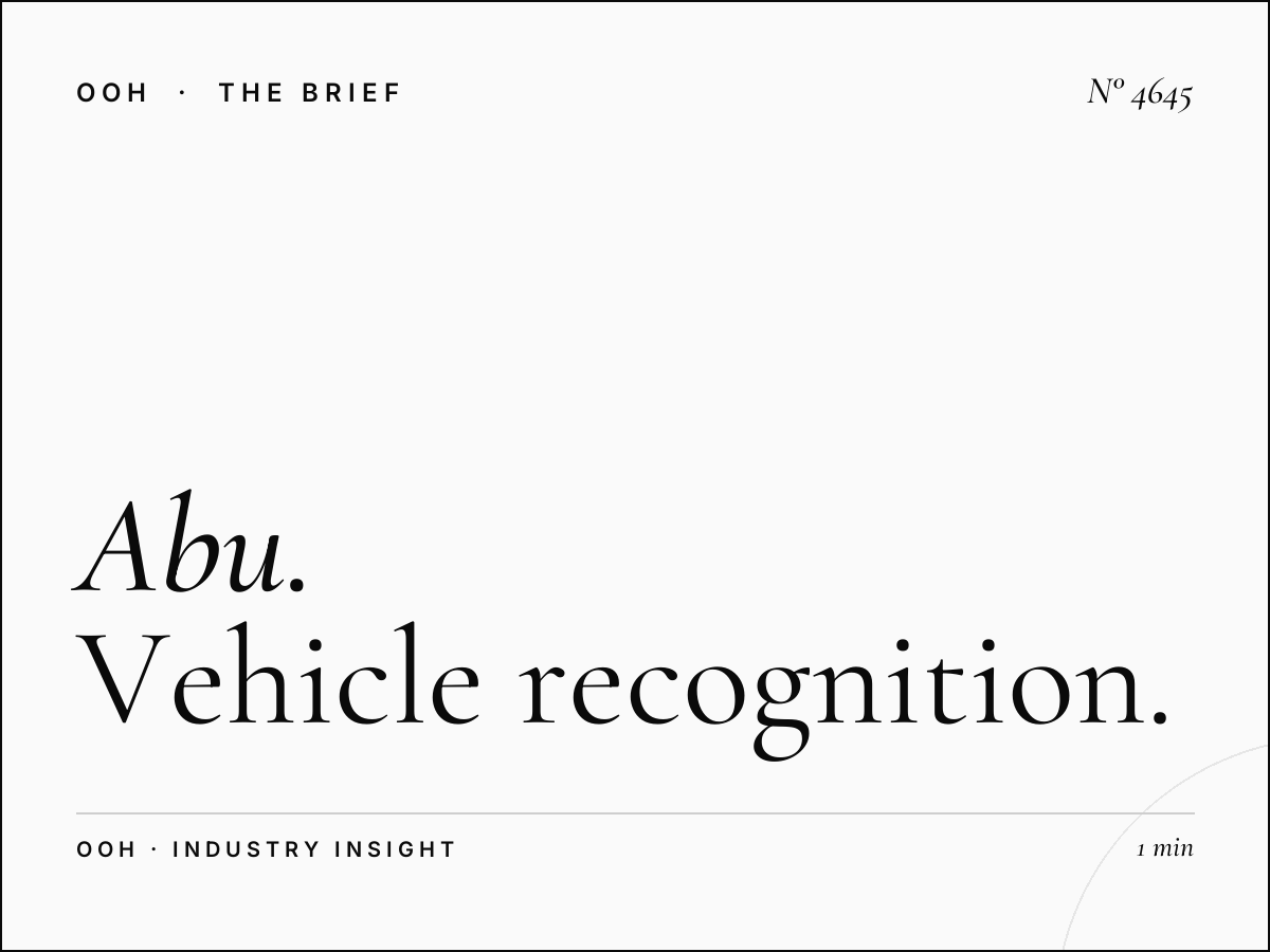 Abu Dhabi Bus Wrap Brand Impact: Vehicle Recognition