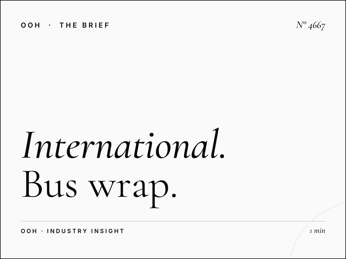 International Airport Abu Dhabi: Bus Wrap Tourist Advertising That Captures Global Audiences