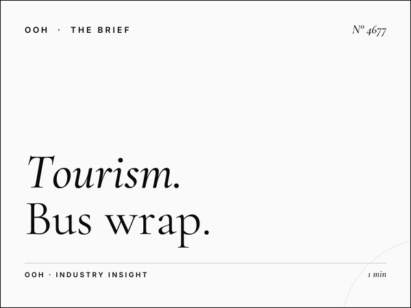 Tourism Abu Dhabi: Bus Wrap Destination Campaigns